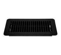 FUNNETOYU Rejilla de Ventilación para Suelo de Hierro Negro que Promueve el Flujo de Aire E Integración Sistemas Hvac para Edificios Institucionales