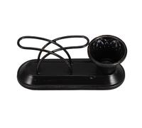 FUNNETOYU Servilletero Metálico Vintage para Mesa con Soporte para Palillos, Dispensador Vertical de Servilletas para Cocina y Comedor, Organizador Resistente y Estable para Restaurante