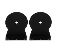 FUNNETOYU Soporte de Escalada para Gatos, Soportes para estantes para Gatos, 2 Piezas, Acero Inoxidable, Negro, aplicación versátil, Alta Capacidad de Carga, para estantería Pared y Cat