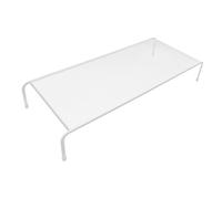 FUNNETOYU Soporte De Monitor Metálico Elevador De Pantalla Transparente Organizador De Escritorio Para y