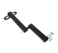 FUNNETOYU Soporte de Techo para Pantalla de Proyector Ajustable y Plegable de Aleación de Aluminio Negro para Instalación en Techo en Diversos Entornos