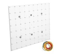 FUNNETOYU Tablero Magnético para Enseñar Clavos Tablero Geométrico Juguete De Aprendizaje Geométrico para Profesores Material Didáctico