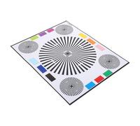 FUNNETOYU Tarjeta De Prueba De Resolución Comprobador De Calidad De Imagen De Cámara Prueba De Lentes Profesional Tabla De Calibración De Cámaras Herramienta De Inspección De Lentes