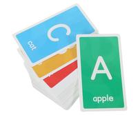 FUNNETOYU Tarjetas Didácticas para Niños Pequeños Juego de Aprendizaje y Resistentes y Portátiles para Educación Temprana 1 Juego