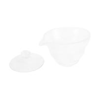 FUNNETOYU Taza de Vidrio Artesanal con Textura Ice-carving Distribuidor de Té para Hogar y Cocina Diseño Elegante y Multifuncional para Infusiones y Bebidas Calientes