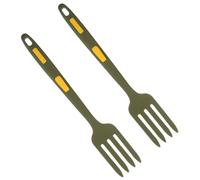 FUNNETOYU Tenedores de Silicona para Pasta 2 Unidades Resistentes al Calor Mango Ergonómico Antideslizante para Uso en Restaurantes y Cocinas Profesionales Ligeros y Fáciles de Limpiar