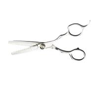 FUNNETOYU Tijeras de Entresacar Peluquería de Acero Inoxidable de 6 Pulgadas, Profesionales para Uso en Salones de Barbería, Resistentes al Óxido Dañar el Cabello