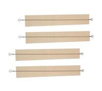 FUNNETOYU Tiras Calefactoras Para Sellador Manual 4 Piezas 200 Mm Tela Acero Recambio Sellador Térmico Para Máquinas De Vacío Uso Hogar Cocina