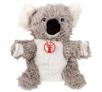 FUNNETOYU Títere de Mano de Peluche Koala 25 Cm para Pequeños, Juguete Educativo Interactivo para Contar Historias, Teatro de Marionetas 1 a 3 Años