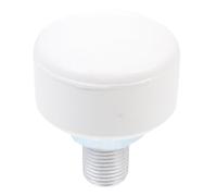 FUNNETOYU Tope de Freno Ajustable de Goma para Patines de Ruedas Dobles, Accesorio Liviano y Resistente para Frenos de Patinaje Blanco, Adecuado para Deportes y Ocio