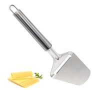 Funngy Cortador de Queso Copenhagen,1 PCS Cortador de Queso Profesional Acero Inoxidable con Cuchillo para Queso Cortafiambres y Rebanador Multifuncional para Queso Duro Verduras Fiambres y Cítricos