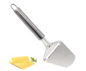 Funngy Cortador de Queso Copenhagen,1 PCS Cortador de Queso Profesional Acero Inoxidable con Cuchillo para Queso Cortafiambres y Rebanador Multifuncional para Queso Duro Verduras Fiambres y Cítricos