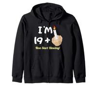 Funny 20 Year Old Birthday Gag Novelty For Him Or Her Sudadera con Capucha
