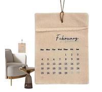 Funny 2025 Wall Calendar, Full Year Canvas Family Planner, Decorative Desktop Organizer, Monthly Scheduling for Home, School, Offices and Event Planning