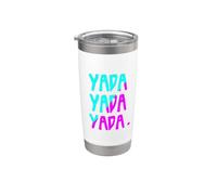 Funny 3 Yada Multicolor Turquesa|Fucsia Vaso térmico de acero inoxidable de doble pared