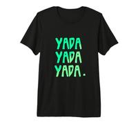 Funny 3 Yada Multicolor Verde Aqua|Pastel Camiseta Premium