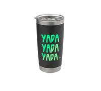 Funny 3 Yada Multicolor Verde Aqua|Pastel Vaso térmico de acero inoxidable de doble pared