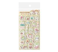 Funny 3D Stickers - Reusable Cartoon Animal, Felt Cute Stickers Phone Decorations for Home Crafts, Soft Texture Decal, Adhesive Embellishment Kit with Pop-Up Effect, Scrapbook Supply for Planner