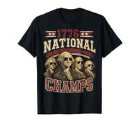 Funny 4th of July 1776 National Champs Founding Fathers Camiseta