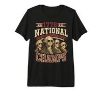 Funny 4th of July 1776 National Champs Founding Fathers Camiseta Premium
