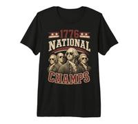 Funny 4th of July 1776 National Champs Founding Fathers Camiseta Premium
