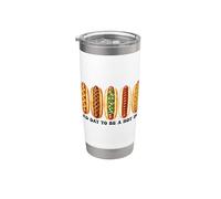 Funny 4th of July Bad Day To Be A Hot Dog BBQ Cookout Vaso térmico de acero inoxidable de doble pared