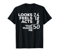 Funny 50th Birthday Shirt 50 Years Old Mom Dad Gift Camiseta