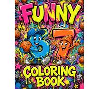 Funny 6 7 Coloring Book: 40 Bold Graffiti Street Art Designs for all ages, Basketball, Sneakers and Meme Fun, Single Sided Large Print