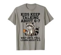 Funny 6-7 Meme Brainrot Adulting 9-5 Parents Teachers Camiseta