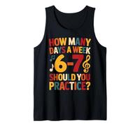 Funny 6 7 Meme Music Students Six Seven Outfit Music Teacher Camiseta sin Mangas