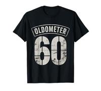 Funny 60th Birthday Oldometer Odómetro 60 años Old Joke Camiseta