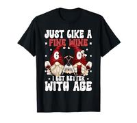 Funny 60th Wine Birthday Gnomes For Women & Men 60 Years Old Camiseta