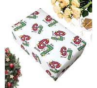 Funny 67 Edition Wrapping Paper, 20pcs 67 Meme Christmas Wrapping Paper | Funny Novelty Xmass Wrap For Her Men Women Friends, Offices, Parties, Friends And Coworkers