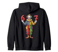 Funny 67 Gen Z Meme Design Clown Sudadera con Capucha