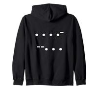 Funny 67 Gen Z Meme Design Morse Code Sudadera con Capucha