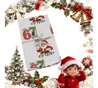Funny 67 Meme Wrapping Paper - Interesting 6 7 Meme Gifts Christmas Wrapping Paper Roll, Wrap Your Presents in Holiday Fun (Type-B,47.5 * 180)