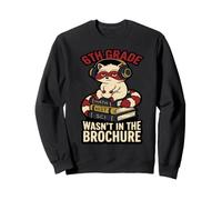 Funny 6th Grade no Estaba en el folleto Middle Raccoon School Sudadera
