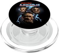 Funny 80s Metalcore Heavy Metal Music Band Abraham Lincoln PopSockets PopGrip para MagSafe