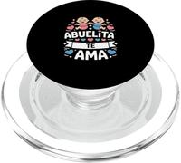 Funny Abuelita Te Ama Español Revelar Género PopSockets PopGrip para MagSafe