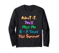 Funny Admit It You'Ll Miss 6-7 Times This Summer Last Day Manga Larga