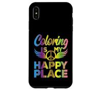 Funny Adult Coloring Humor Art Teacher Artist Rainbow Meme Carcasa para iPhone XS MAX