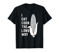 Funny Adult Humor Shirt Exchange: I Eat Corn The Long Way Camiseta