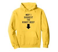 Funny Adult Humor Shirt Exchange: May I Suggest Roast Beef Sudadera con Capucha