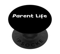 Funny Aging Humor Design Parent Life Tees and More PopSockets PopGrip Adhesivo