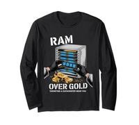Funny AI RAM Over Riches Data Center Server Admin Tech Manga Larga