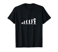 Funny Alien Evolution/Secret Space Program Design Camiseta