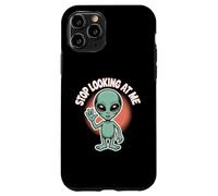 Funny Alien Stop Looking at Me for Space Broma de Humor Carcasa para iPhone 11 Pro