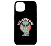 Funny Alien Stop Looking at Me for Space Broma de Humor Carcasa para iPhone 13