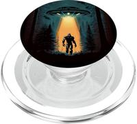 Funny Aliens UFO Bigfoot Sasquatch Conspiracy PopSockets PopGrip para MagSafe