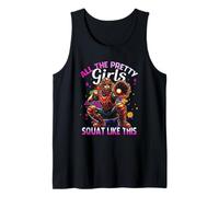 Funny All The Pretty Girls Squat Like This Softball Catcher Camiseta sin Mangas